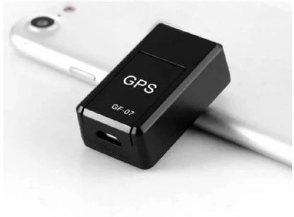 جهاز تعقب GPS صغير محمول GF-07 مقاوم للماء – محدد موقع السيارة المغناطيسي في الوقت الفعلي مع مراقبة الصوت وتسجيل الصوت